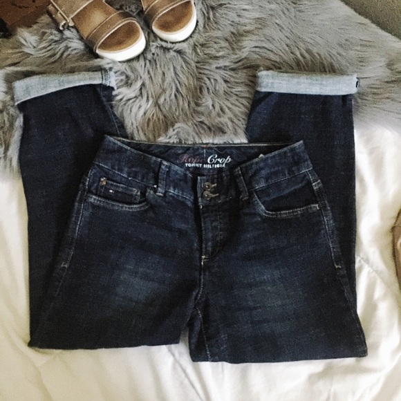 Tommy Hilfiger Denim - Tommy Hilfiger Hope Crop Dark Wash Jeans